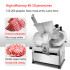 Commercial 12 inch Automatic slicer Frozen meat Fat beef and Mutton roll Meat cutter Meat planer Meat slicer