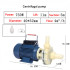 Chemical Corrosion-resistant Acid-base resistant Plastic Seawater Centrifugal pump Circulating Self-priming pump