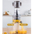 Household Fruit juice machine Automatic Original Juicer 90% high Juice yield Fresh fruit juice making Juice residue separation