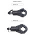 Electric Hydraulic Pressing Pipe Wrench Pipe Crimper Pipe Tongs 304 Stainless steel Pipe Clamping tool DN15-50 jaw clamp