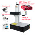 JPT MOPA M7 100W 80W 60W 30W 20W Galvo Fiber Laser Marking Machine 110*110MM+300*300MM Engraving Tool JCZ Main Board EZCAD