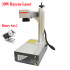 Industrial Raycus Fiber Laser Marking Machine 50W 30W 20W High-Precision Metal Nameplate Engraver Engraving Carving Mark 4 Axis