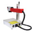 Mini 20W MAX Fiber Laser Marking Machine Jewerly Metal Engraving Engraver With Rotary For Card Silver Gold Cutting