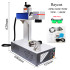 Fiber Laser Marking Machine Raycus 20W 30W 50W 70W 100W with Rotary Axis Metal Engraving Cutting Machine For Card Silver Gold