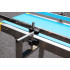Length 1500mm Food Grade Conveyor Belt Double Buffles Stainless Steel Bottle Sticker for Production Inkjet Printer Fiber Laser